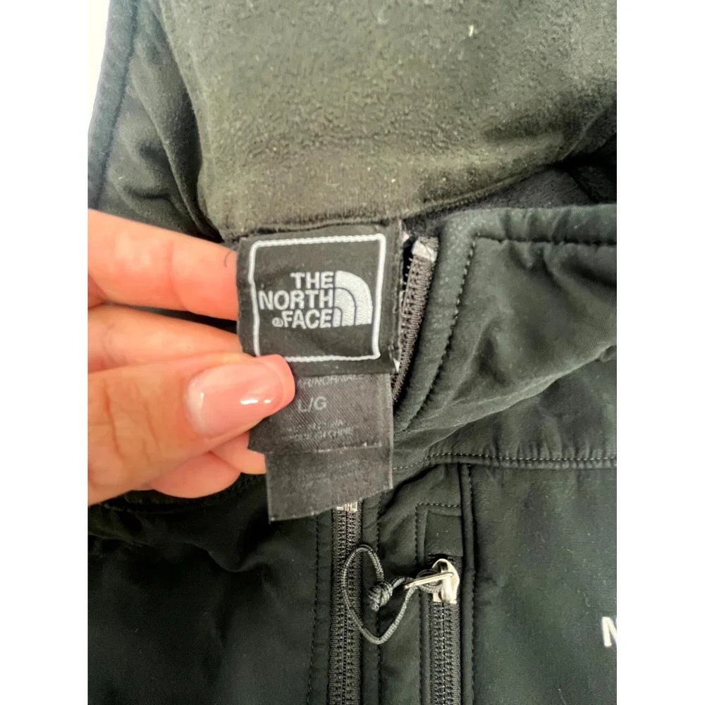 The North Face Apex Bionic 3 Jacket Mens Large‎ Black Full Zip Water Repellent